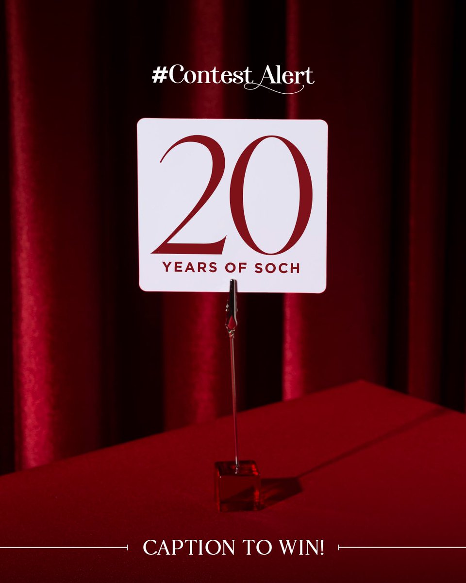sochstories's tweet photo. If your Soch birthday look had an Insta caption, what would it be? ✨
Drop your most stylish, sassy, or fun caption in the comments!
One lucky winner takes home a ₹20K Soch voucher.
#Contest #Soch #sochstories #20yearsofsoch https://t.co/qOL4BnX6N6