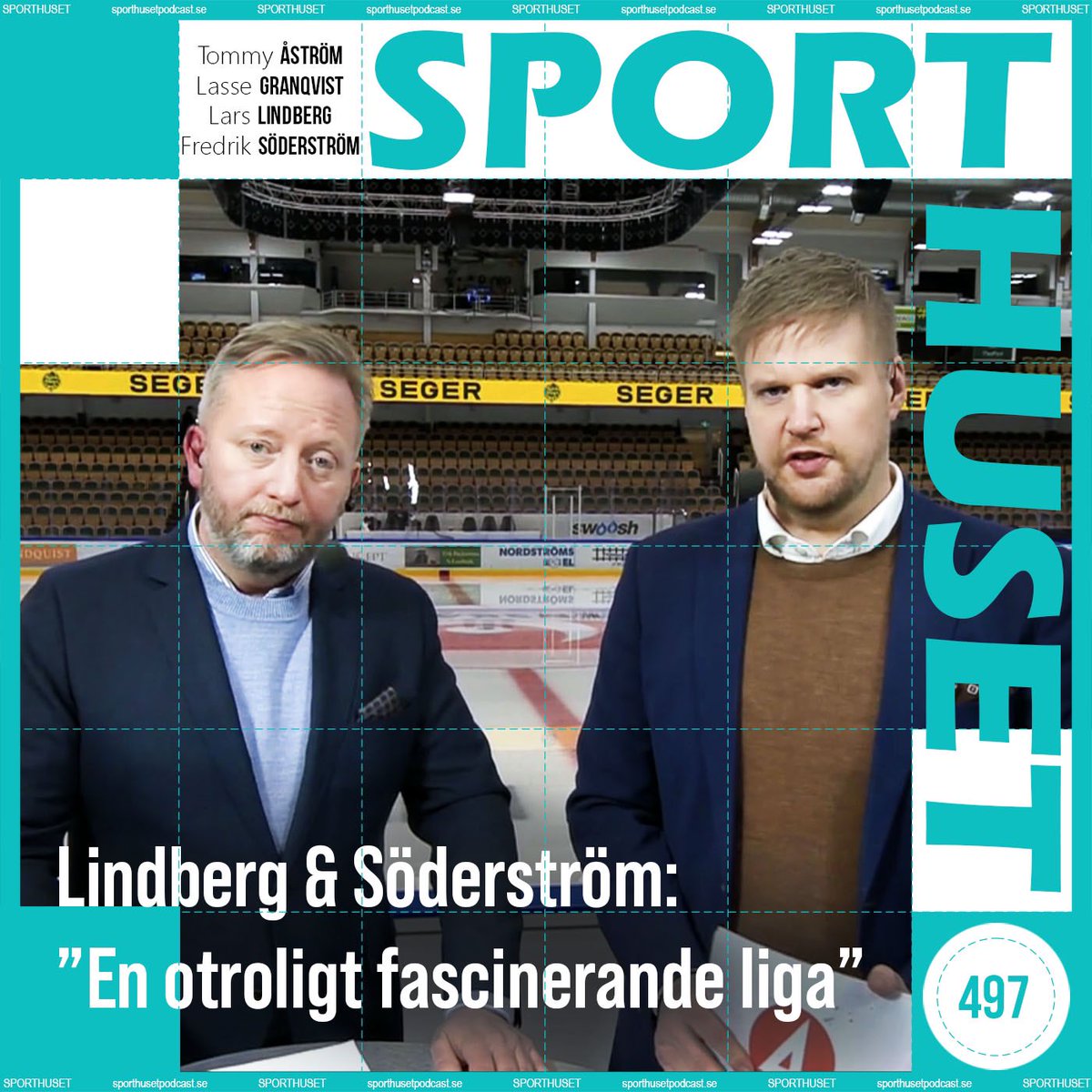 Nytt avsnitt ‼️
TV4-duon Lars Lindberg &amp; Fredrik Söderström med slutspelsprofetia i SHL &amp; Hockeyallsvenskan: 
• Vilka kan välta Djurgården? 
• Frölunda mot The Double?

Kärlek från Tommy Åström till Bragden 1958 och från Lasse Granqvist till Newcastle🏴󠁧󠁢󠁥󠁮󠁧󠁿▶️podcasts.apple.com/se/podcast/spo…