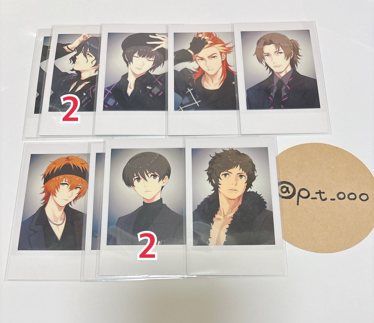 p_t_ooo's tweet image. 【交換】sideM FiFS展 トレーディングインスタントフォト風カード フォトカ ノーマル N

譲▶︎アスラン/荘一郎/朱雀/次郎/春名/旬/道流

求▶︎雨彦/タケル/漣/幸広/咲/類/道夫

郵送または都内手渡し
1枚からでもお気軽にお声がけください