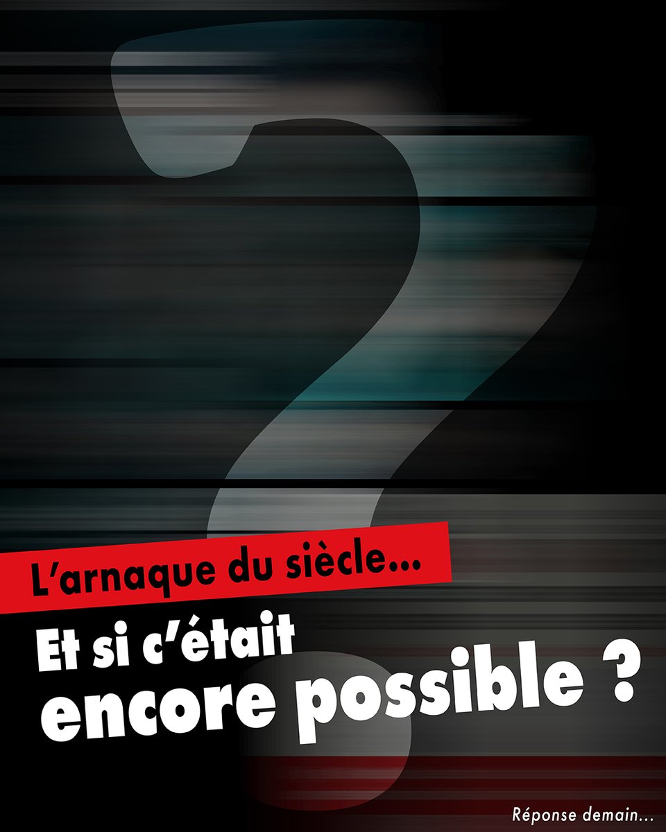 DenysBrunel75's tweet photo. L’ARNAQUE DU SIÈCLE, ET SI C’ÉTAIT ENCORE POSSIBLE ? Des milliards envolés, une escroquerie au cœur du système, des responsables jugés, mais d'autres opportunités qui renaissent… Comment une fraude historique a-t-elle été possible ? Sommes-nous vraiment à l’abri ? Réponse demain https://t.co/8FhZVJos8x