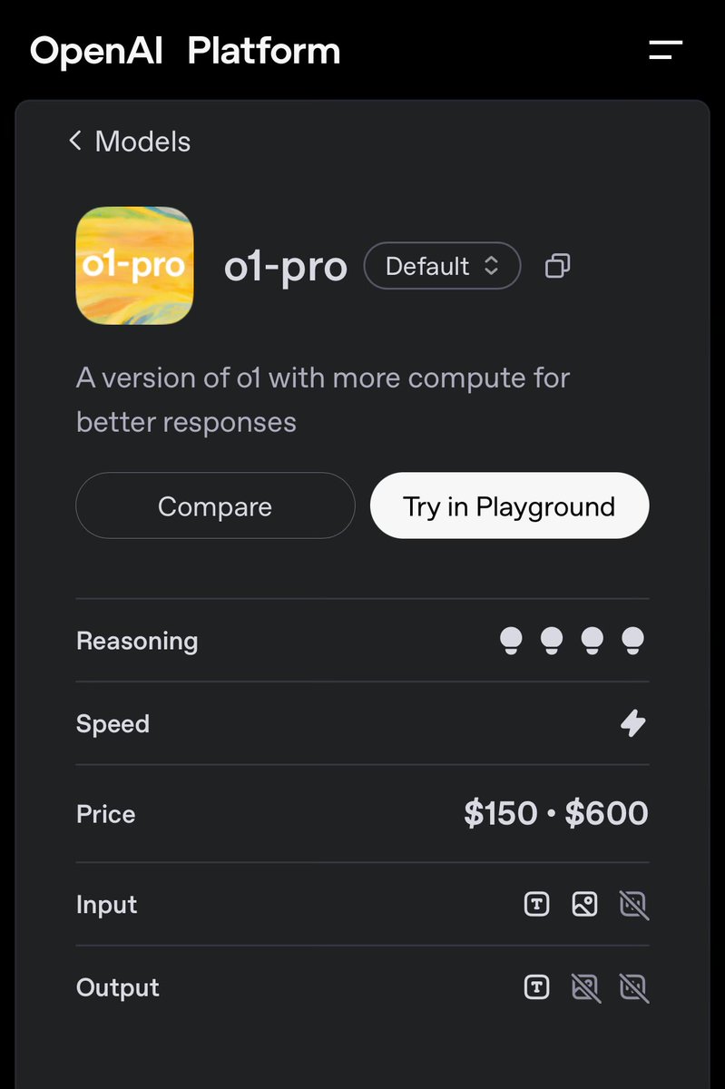Is <a href="/OpenAI/">OpenAI</a> struggling to keep investors happy? or show profits? o1-pro just released &amp; seems most expensive model. No buzz as well from <a href="/sama/">Sam Altman</a>