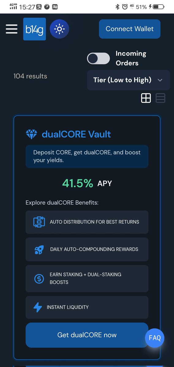 BtcFi_CoreDAO's tweet image. Core合并双质押收益怎么样，这只是开始。