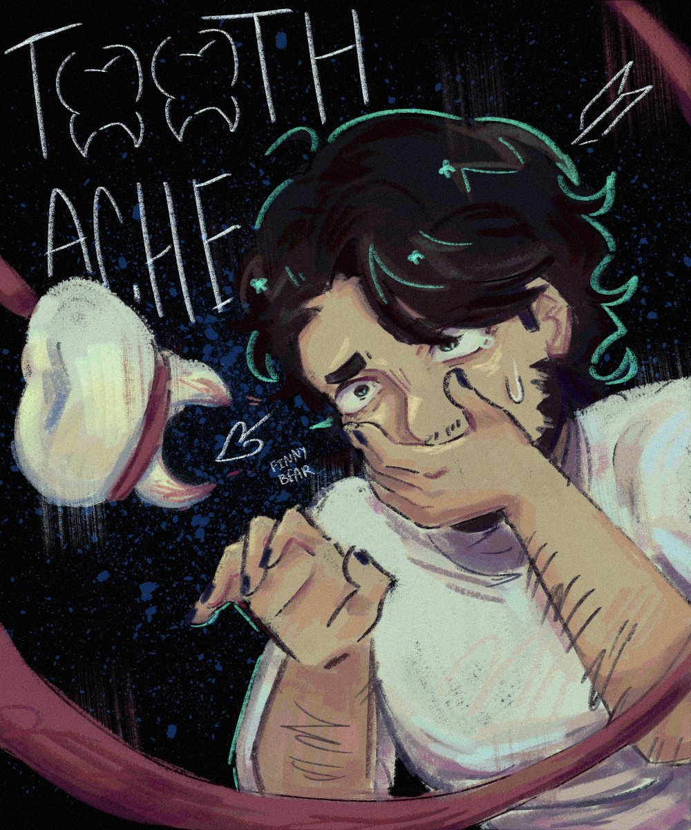 _finnybear's tweet image. got this toothache that wont heal but wont break!!
 
#jamesmarriott #toothache
