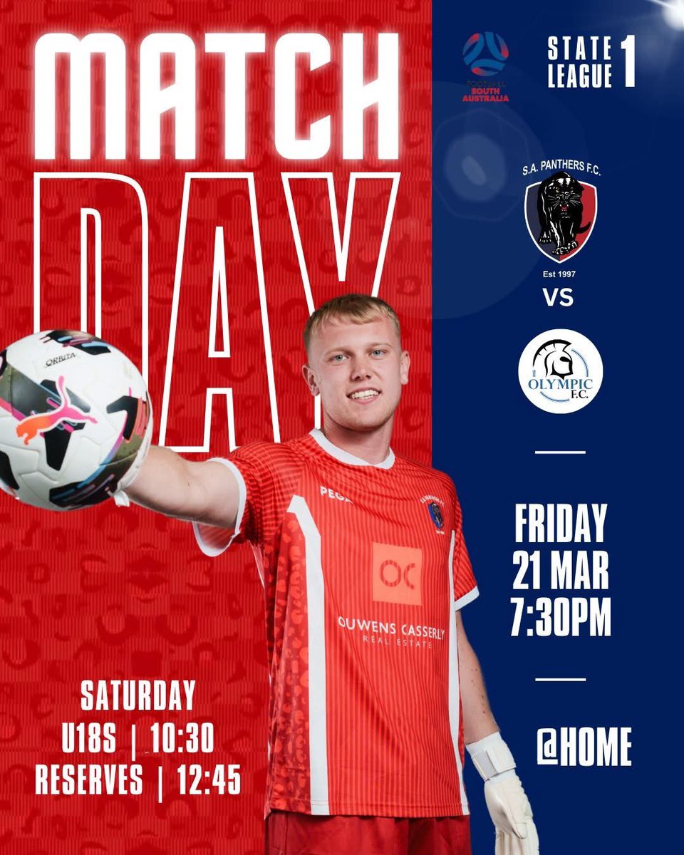 SA_PanthersFC's tweet photo. 🔥 Round 4 🔥#SAPFC 
@AdelaideOlympic https://t.co/plziKU5sFr