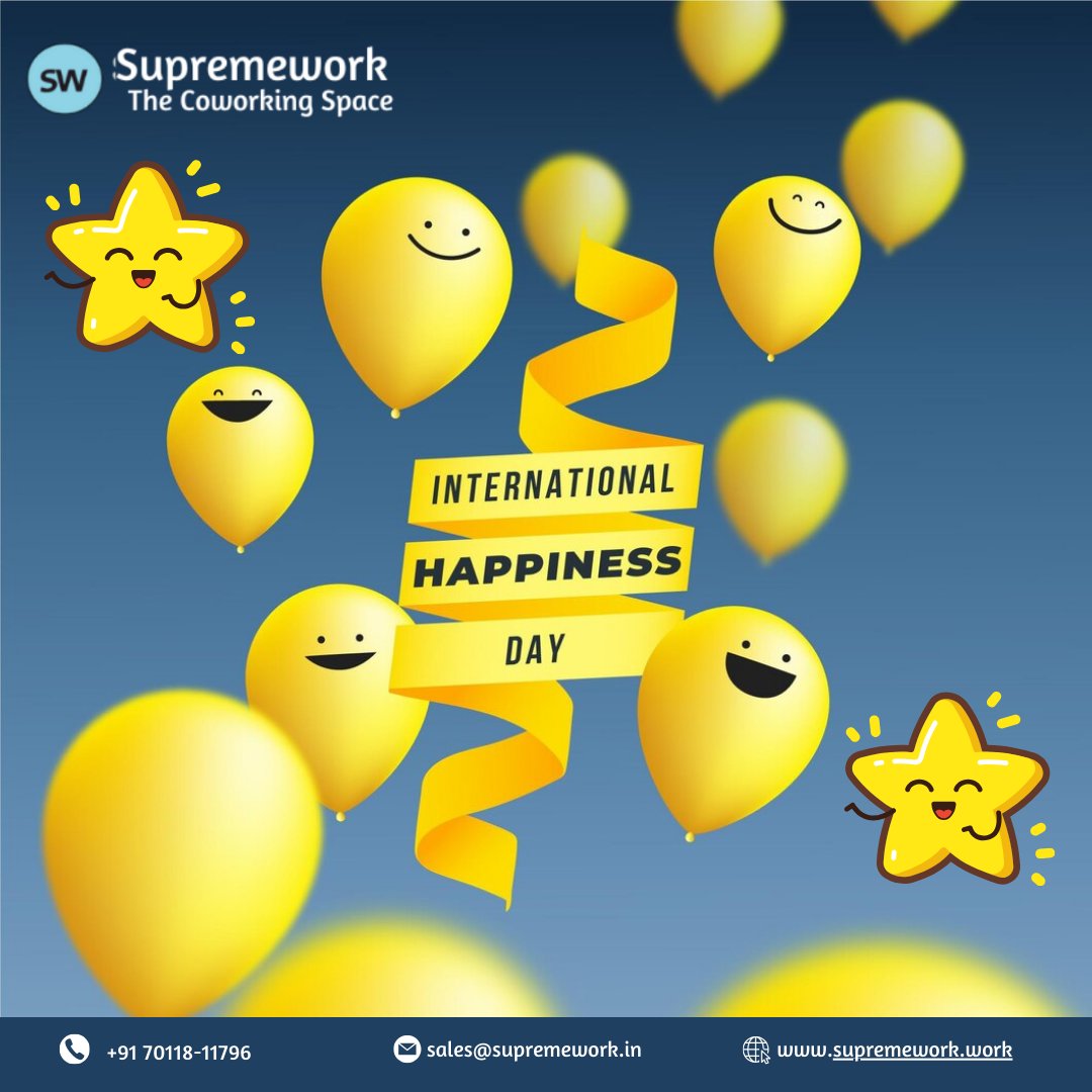 supremecowork's tweet photo. A positive workspace = a happier you! ๐ At SupremeWork, we believe that a supportive and inspiring environment makes all the difference. ๐โจ
Visit us:- https://t.co/2V0yaTe8Ey
#InternationalDayOfHappiness #WorkWithJoy #SupremeWork #HappyWorkspace #CoworkingVibes https://t.co/EjcxoHCLhL