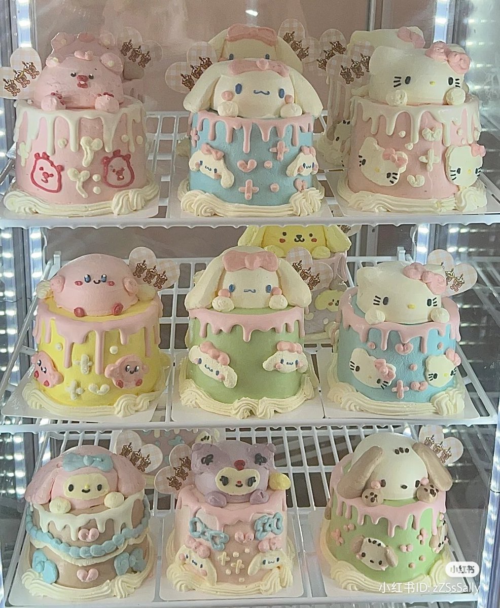 sanrio cakes