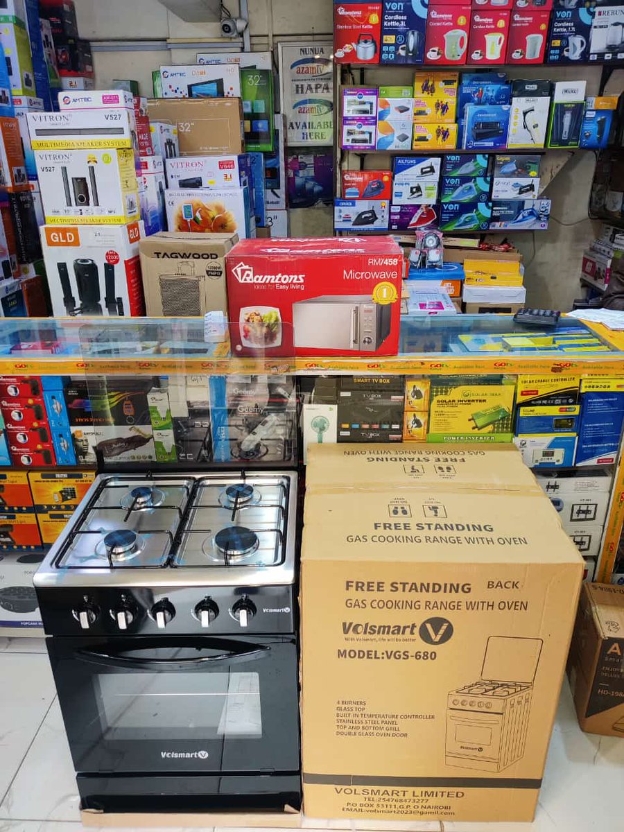 NanoTechKE's tweet photo. Volsmart Cooker 60x60cm, All gas JET Burners.
Price = Ksh 21,500

📞📲 0723294538
📍 Cookie House 5th Floor Shop No 505 https://t.co/5qGiViKnZL