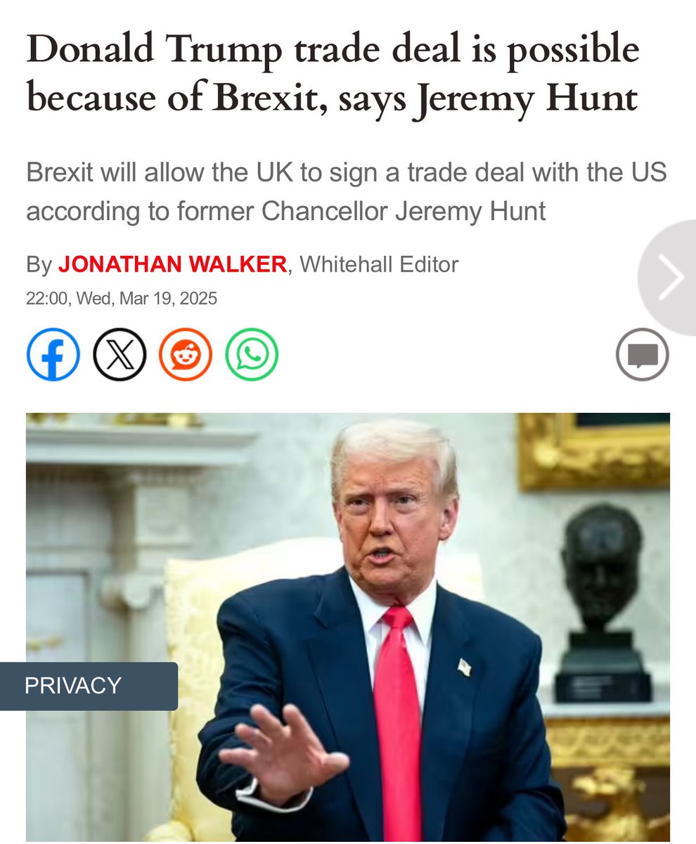 LizWebsterSBF's tweet photo. Trump has made it clear that any UK-USA trade deal will be on his terms, ie
🤮 lower food standards, more factory farming and a threat to British farmers and public health.
Brexit is putting U.K. at the mercy of US agribusiness. #SaveBritishFarming
https://t.co/sSf6giFnhS https://t.co/C3RGWOrios