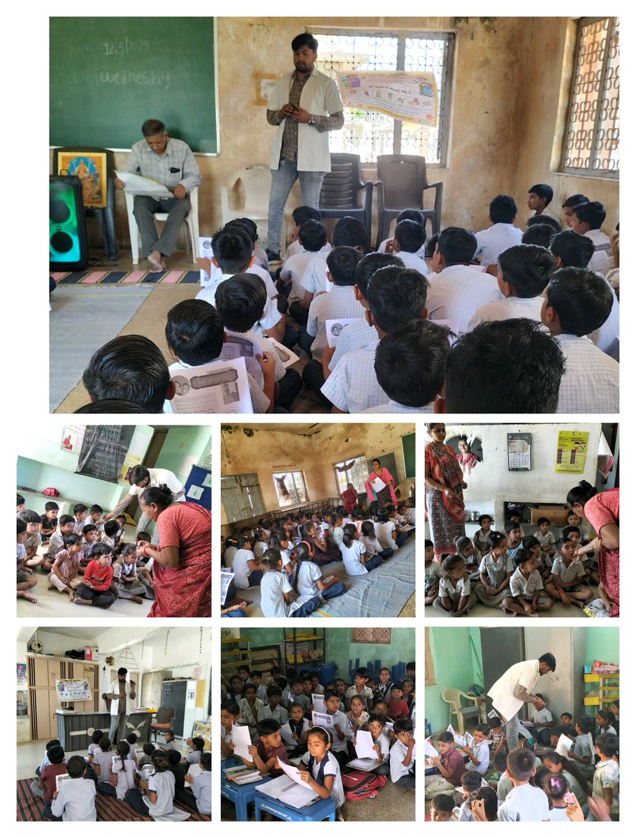 આજ તારીખ ૨૦/૦૩/૨૦૨૫ ના રોજ આયુષ્માન આરોગ્ય મંદિર જામપર ખાતે રાષ્ટ્રીય કૃમિ નાશક દિવસ ની ઉજવણી કરવામાં આવેલ જેમાં આંગણવાડી કેન્દ્ર તેમજ સ્કૂલ ના બાળકો ને તે વિશે જાણકારી આપવામાં આવેલ અને આલબેન્ડાઝોલ ની ગોળી ખવડાવવા માં આવેલ.