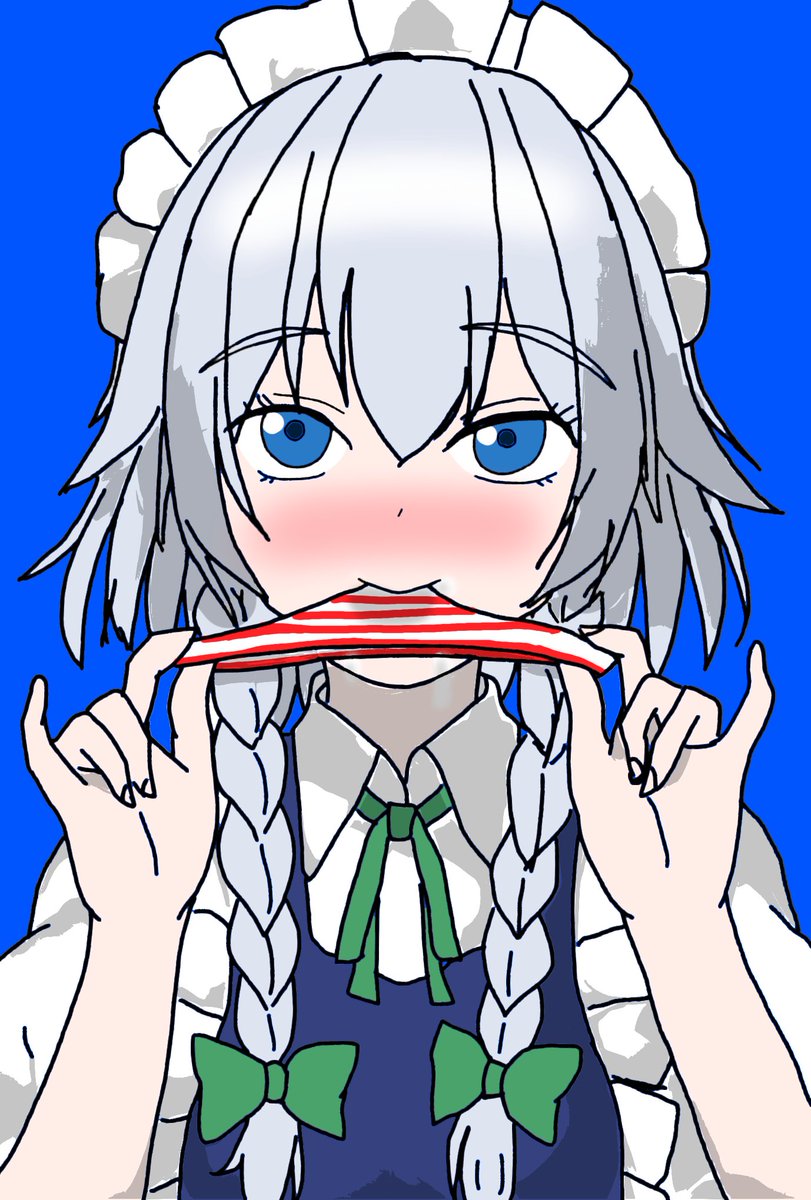 お嬢様のパンツを食べる咲夜さん。

うちの絵はAIトレスなんでフォロー解除する人はお早めに。 