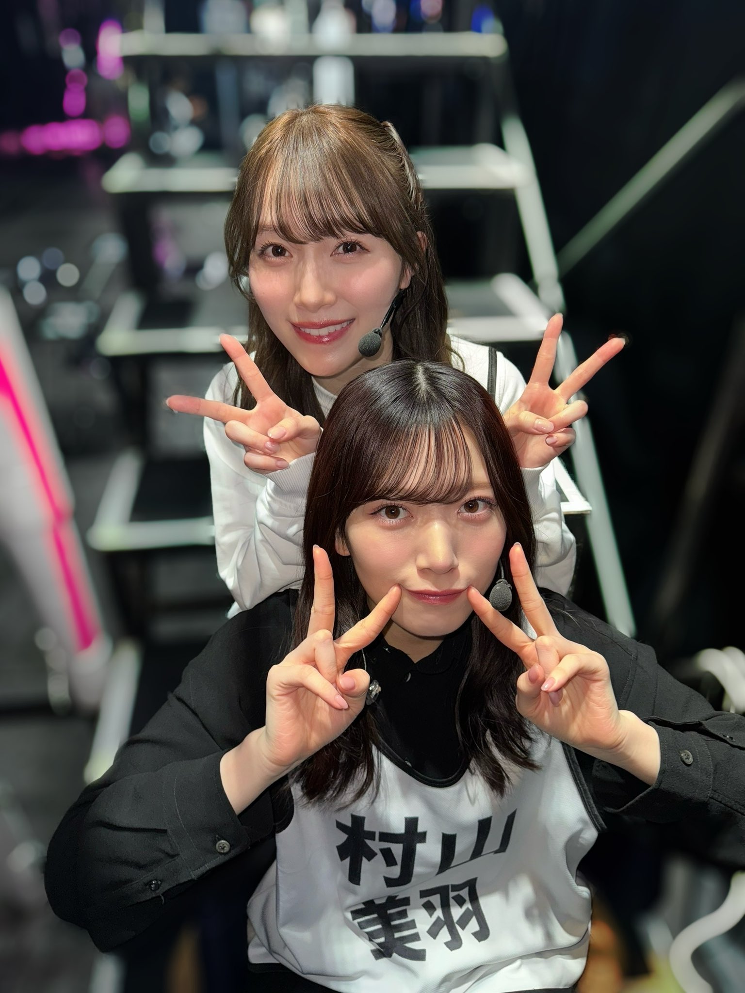 守屋麗奈 LINEMUSIC ポスター サイン入り 差し上げ