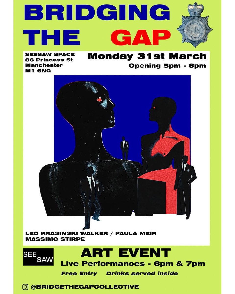 My first public exhibition! It’s where masculinity meets misogyny and we are hoping it will engage some really good conversations from all age groups. 

#masculinity #misogny #communication #artexhibition #manchester #contemporaryart #fineart #language