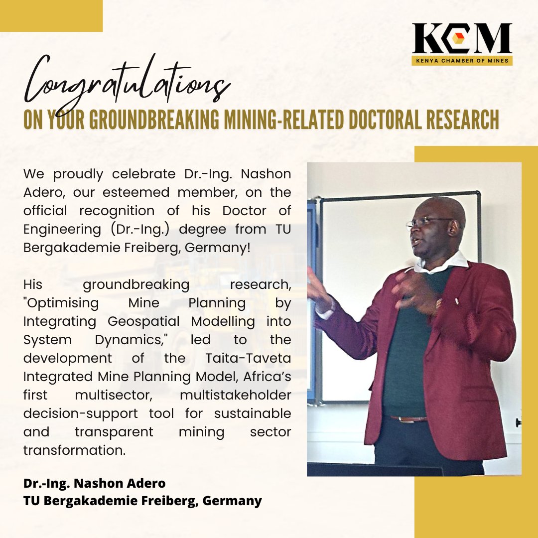 Kenya Chamber of Mines tweet media