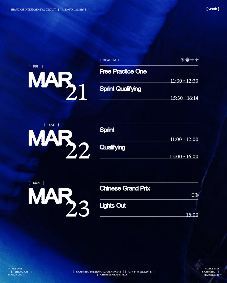 visacashapprb's tweet photo. It’s gonna be a busy weekend 👀

#F1 #VCARB #ChineseGP https://t.co/5Z9alk1dEt