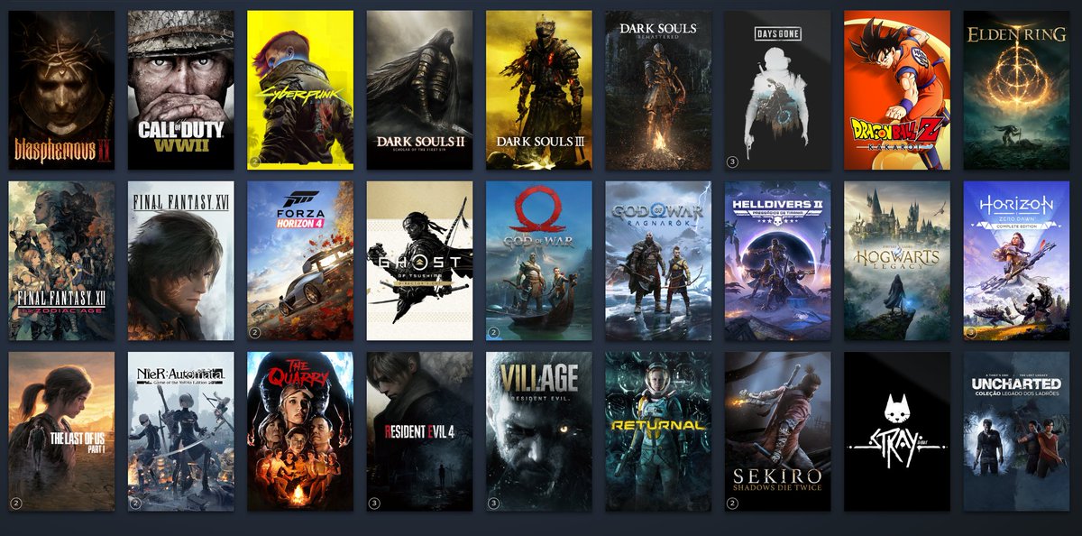 exbaiter's tweet photo. Tem 1 vaga aqui na família steam, procuramos alguém que tenha uns jogos bacanas que não possuímos ainda, como:

Dragon ball sparking zero
Final fantasy 7 remake/rebirth
Spider man 1,2 e miles
Black myth wukong
horizon forbidden west

Alguns jogos que possuímos: https://t.co/WtYkakncPM