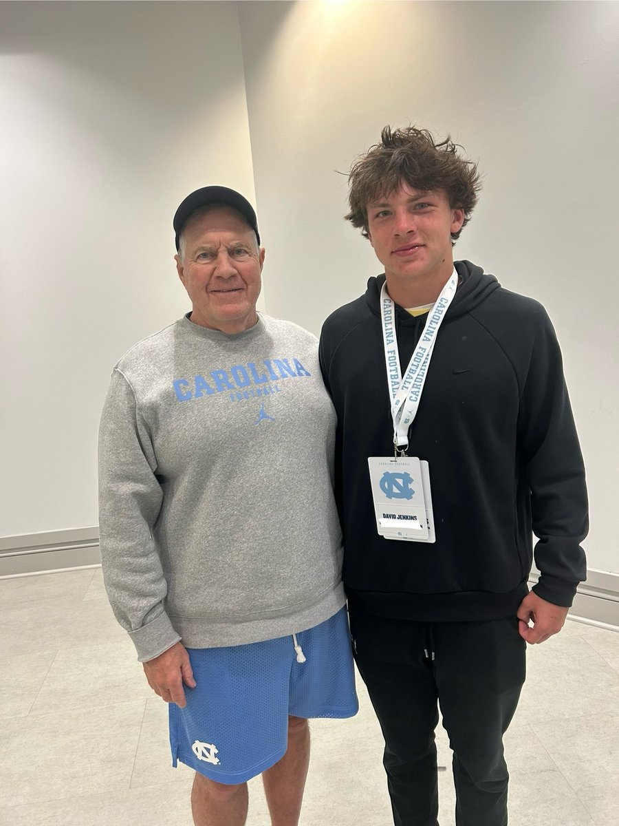 Crews Jenkins 2027 QB (@crewsjenkins3) on Twitter photo Had a great time at North Carolina yesterday. <a href="/Belichick_B/">Bill Belichick</a> <a href="/Coach_Mlombardi/">Matt Lombardi</a> <a href="/TomLoy247/">Tom Loy</a> <a href="/samspiegs/">Sam Spiegelman</a> <a href="/SWiltfong_/">Steve Wiltfong</a> <a href="/NCEC_Recruiting/">NPA</a> <a href="/NatlPlaymkrsAca/">NatlPlaymkersAcademy</a> <a href="/BuckFitz/">NPA/SUPERMAX 100</a> <a href="/QBC_Nashville/">QB Country Nashville</a> @ColbyCameronBA <a href="/Rivals/">Rivals</a> <a href="/On3Recruits/">On3 Recruits</a> <a href="/Kreager/">πππ πΎππππππ</a> <a href="/cpw_BA/">CPW</a> <a href="/theBAFootball/">Brentwood Academy Football</a> <a href="/QBHitList/">QBHitList.com</a> <a href="/clarasales04/">Clara Sales</a> Had a great time at North Carolina yesterday. <a href="/Belichick_B/">Bill Belichick</a> <a href="/Coach_Mlombardi/">Matt Lombardi</a> <a href="/TomLoy247/">Tom Loy</a> <a href="/samspiegs/">Sam Spiegelman</a> <a href="/SWiltfong_/">Steve Wiltfong</a> <a href="/NCEC_Recruiting/">NPA</a> <a href="/NatlPlaymkrsAca/">NatlPlaymkersAcademy</a> <a href="/BuckFitz/">NPA/SUPERMAX 100</a> <a href="/QBC_Nashville/">QB Country Nashville</a> @ColbyCameronBA <a href="/Rivals/">Rivals</a> <a href="/On3Recruits/">On3 Recruits</a> <a href="/Kreager/">πππ πΎππππππ</a> <a href="/cpw_BA/">CPW</a> <a href="/theBAFootball/">Brentwood Academy Football</a> <a href="/QBHitList/">QBHitList.com</a> <a href="/clarasales04/">Clara Sales</a>
