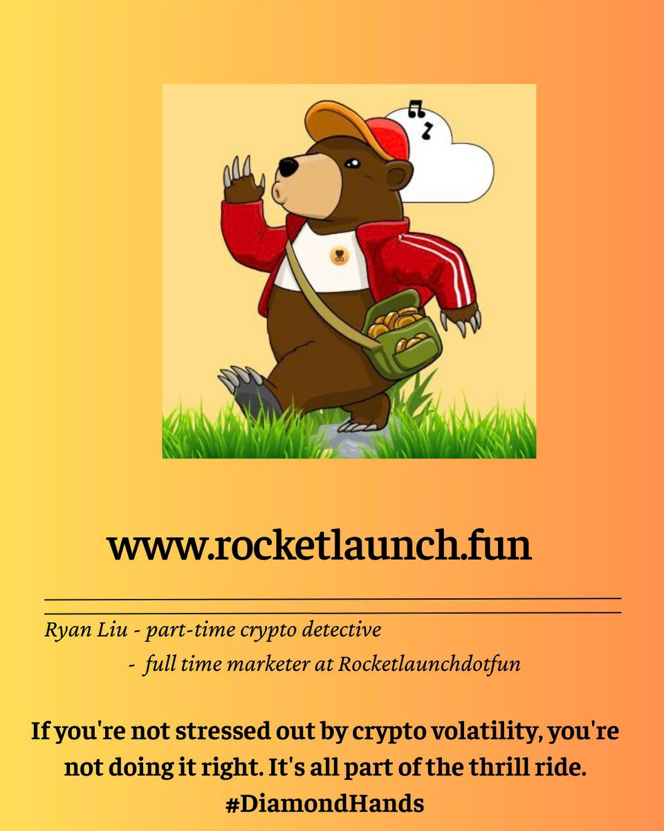 RyanLiuRL's tweet photo. #rocketlaunchfun #ryanliu #crypto #memecoin #berachain https://t.co/1D72qAJWOQ