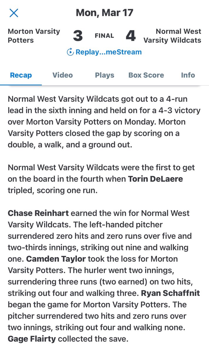 Normal West Baseball tweet media