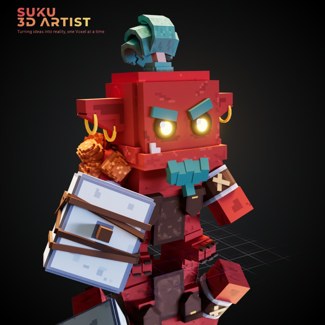 Suku Three Di Artitst (@sukutrulum) on Twitter photo Little Grommart from <a href="/RealmsOfAlurya/">Realms Of Alurya</a>
<a href="/Pandapops7/">Pandapops NFT Creator Queen</a> } <a href="/VoxEdit/">VoxEdit</a> <a href="/TheSandboxGame/">The Sandbox</a>
#VoxelArt #VoxEdit #GameDev #FanArt Little Grommart from <a href="/RealmsOfAlurya/">Realms Of Alurya</a>
<a href="/Pandapops7/">Pandapops NFT Creator Queen</a> } <a href="/VoxEdit/">VoxEdit</a> <a href="/TheSandboxGame/">The Sandbox</a>
#VoxelArt #VoxEdit #GameDev #FanArt