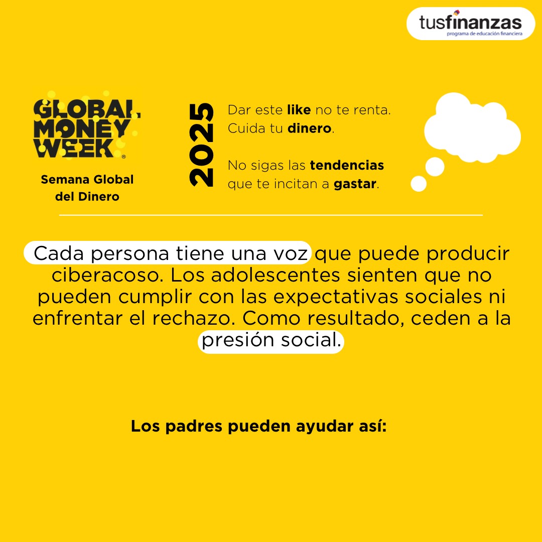 TusFinanzasEcu's tweet photo. Que nuestra voz sea de empatía, de comunidad, de creatividad y de inclusión. Que hagamos oídos sordos a comentarios de odio o de acoso.
Acompañados de nuestros padres, hermanos, amigos 🙌
#GMW2025Ec
#GMW2025
#GlobalMoneyweek
#Semanaglobaldeldinero https://t.co/EtyZu1vLyQ