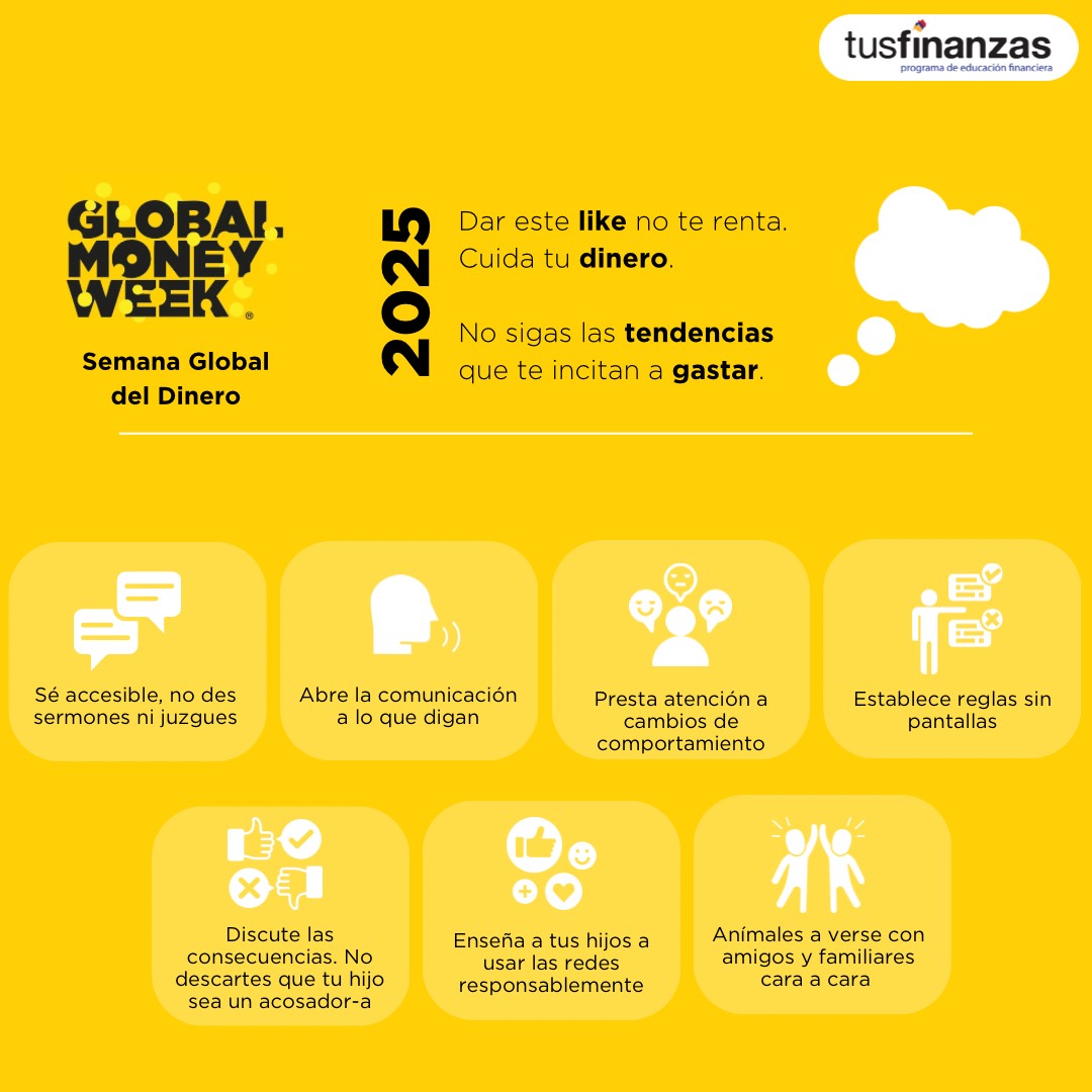 TusFinanzasEcu's tweet photo. Que nuestra voz sea de empatía, de comunidad, de creatividad y de inclusión. Que hagamos oídos sordos a comentarios de odio o de acoso.
Acompañados de nuestros padres, hermanos, amigos 🙌
#GMW2025Ec
#GMW2025
#GlobalMoneyweek
#Semanaglobaldeldinero https://t.co/EtyZu1vLyQ