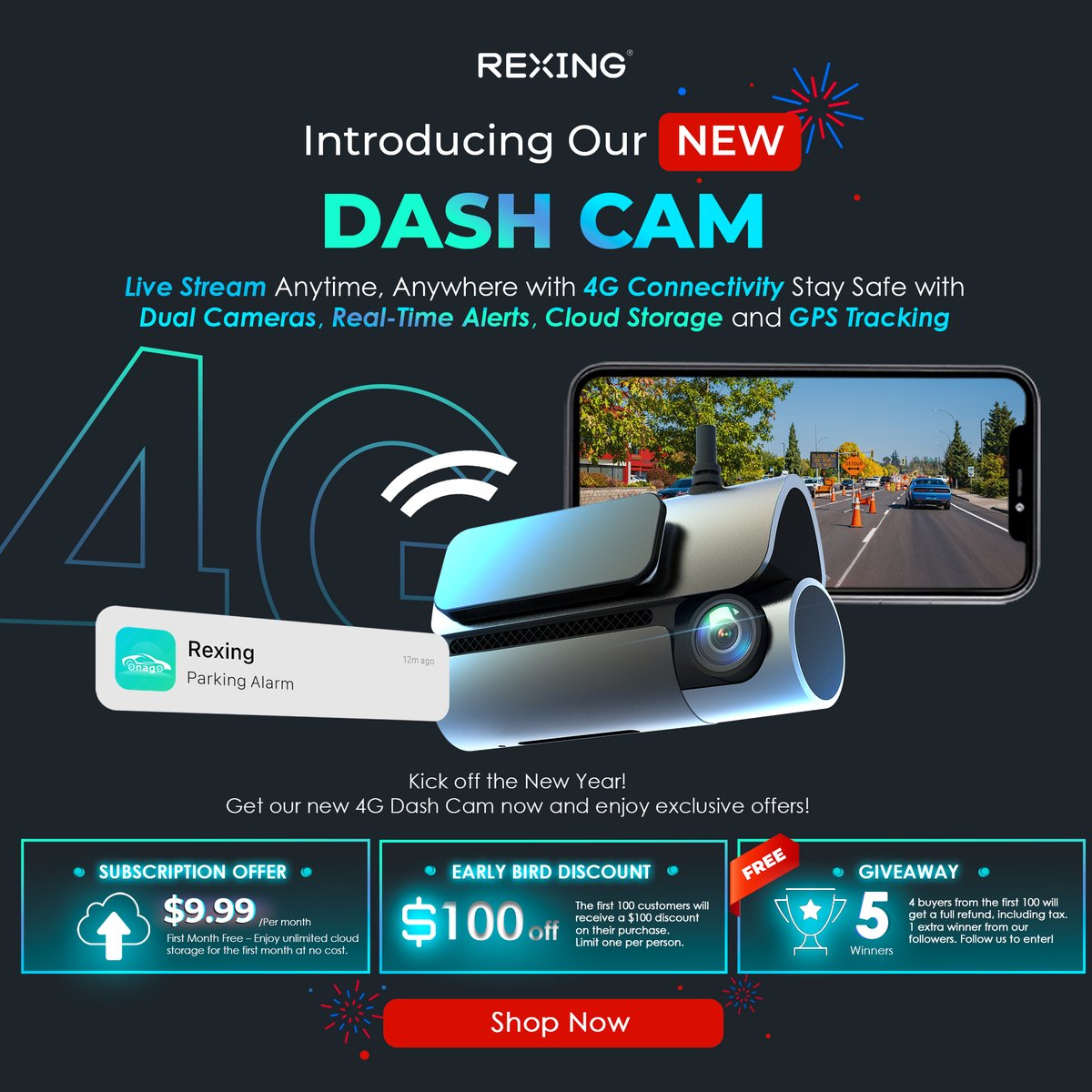 Rexing Dash Cam tweet media