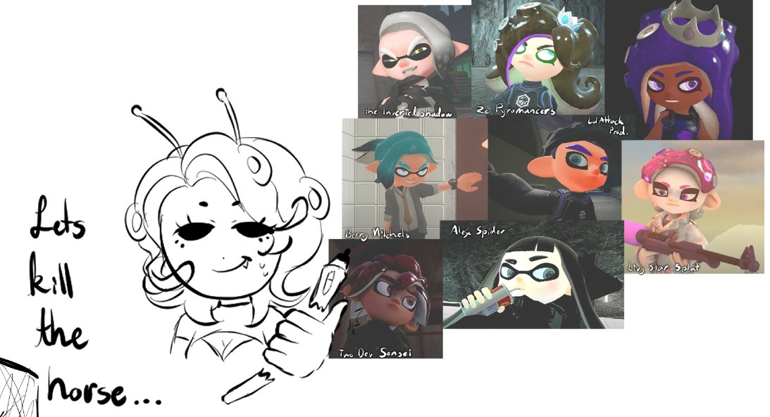 Nadineart_yt's tweet photo. Splatoon gmod/sfm animatiors casually creating the most silly pookie gorgeous villain/antagonist characters i might just blow up or something idk.. /vpos btw https://t.co/qoWG0BJ8S3