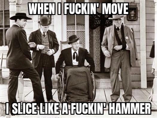 ThumbTrickz's tweet image. 'Law Of The Lawless' (1964).

#WilliamBendix plays Sheriff Ed Tanner who keeps a friendly eye on things at the Old Badmen's Home, completely unsuspecting that the residents are planning one last big heist.

#SliceLikeAFuckinHammer