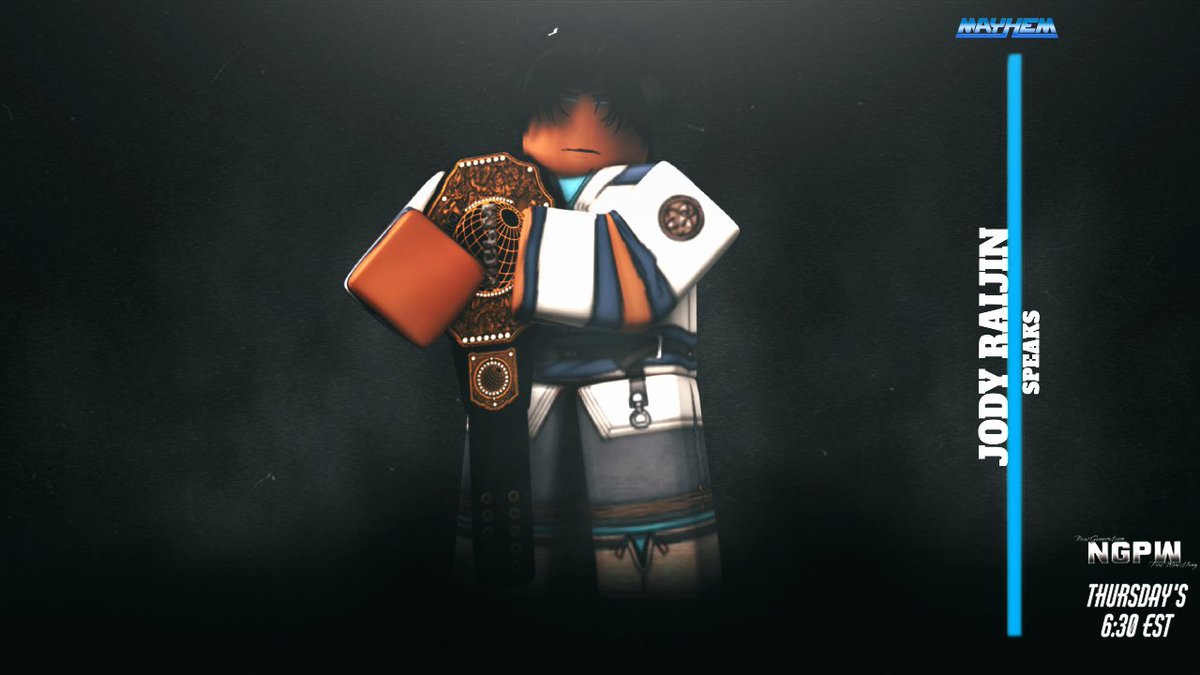 NGPWMedia's tweet photo. 🔥TONIGHT on NGPW MAYHEM! Live From MSG🔥
💥@visxkk clashes with @EIBicho7 to determine a NEW number one contender for the Kingdom Championship.💥
💥@jodyk0sher speaks!💥
@beastlysouls takes on @StemRW
#PhantomAtticus takes on @KN_Rblx!
Don't miss the action!🚨 #NGPW https://t.co/sAVo69J6CP