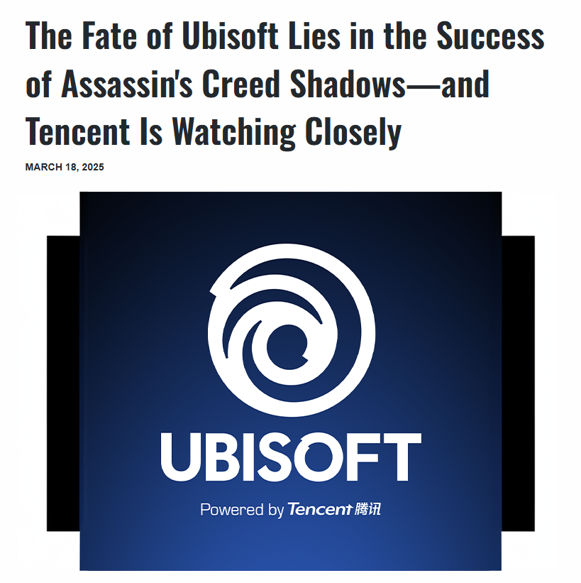 Guys you HAVE TO buy Assassin's Creed: Shadows OR Ubisoft will die!