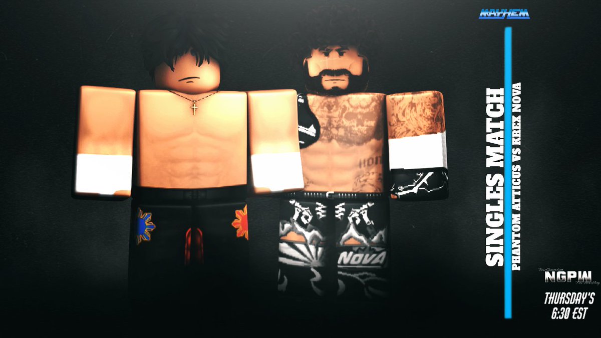 NGPWMedia's tweet photo. 🔥TONIGHT on NGPW MAYHEM! Live From MSG🔥
💥@visxkk clashes with @EIBicho7 to determine a NEW number one contender for the Kingdom Championship.💥
💥@jodyk0sher speaks!💥
@beastlysouls takes on @StemRW
#PhantomAtticus takes on @KN_Rblx!
Don't miss the action!🚨 #NGPW https://t.co/sAVo69J6CP