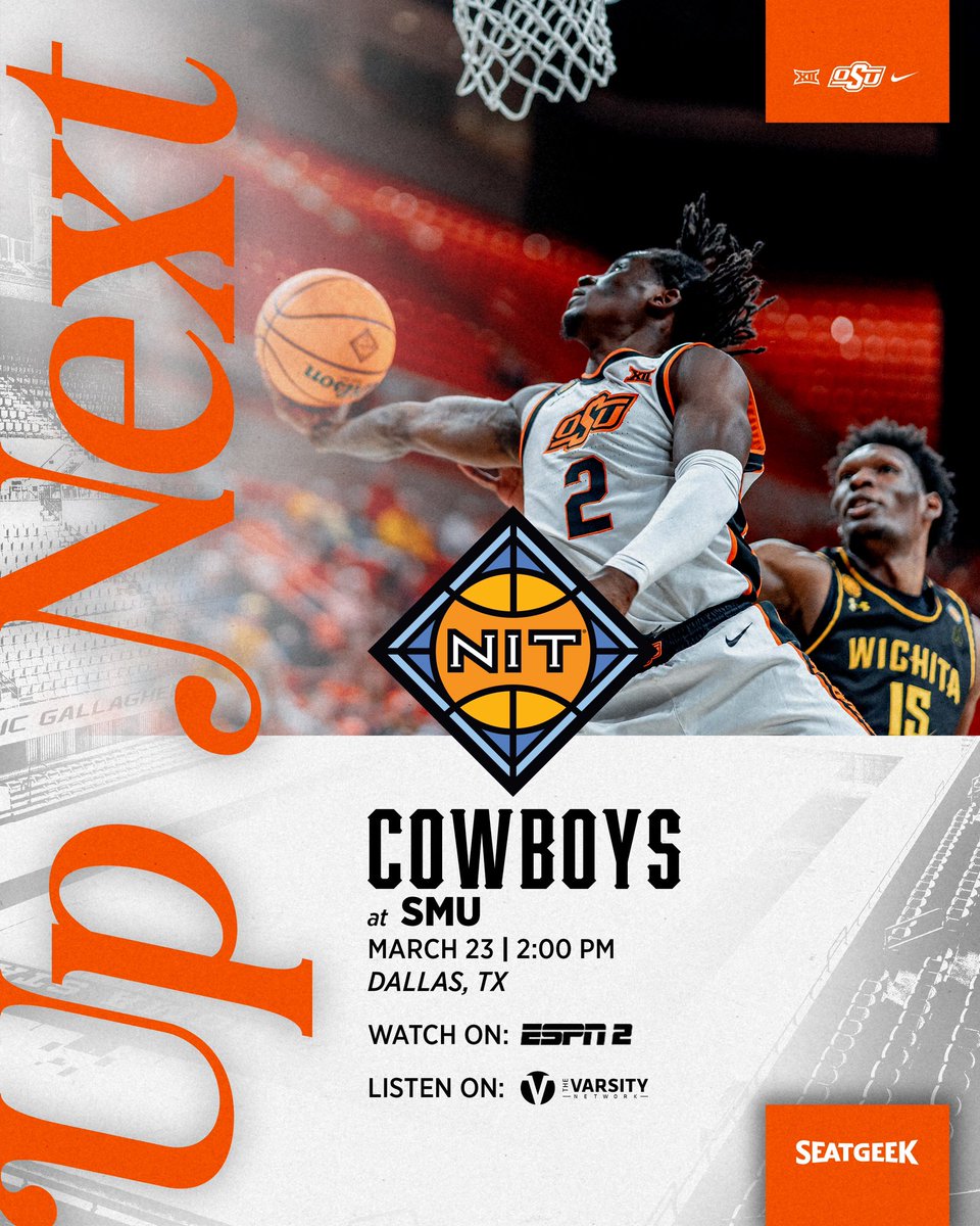 On to Dallas.

Sunday 2 pm.

#GoPokes