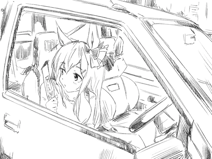 @985elmfss ありがとうございます....🙇‍♂️
フォロワーさんのイラストから着想を得つつ、この2枚を組み合わせる形で応対致しました 