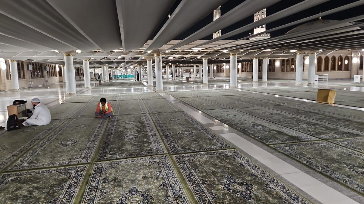 HaramainInfo's tweet photo. Itikaaf Facilities at Masjid An Nabawi https://t.co/sE8zFnXltb