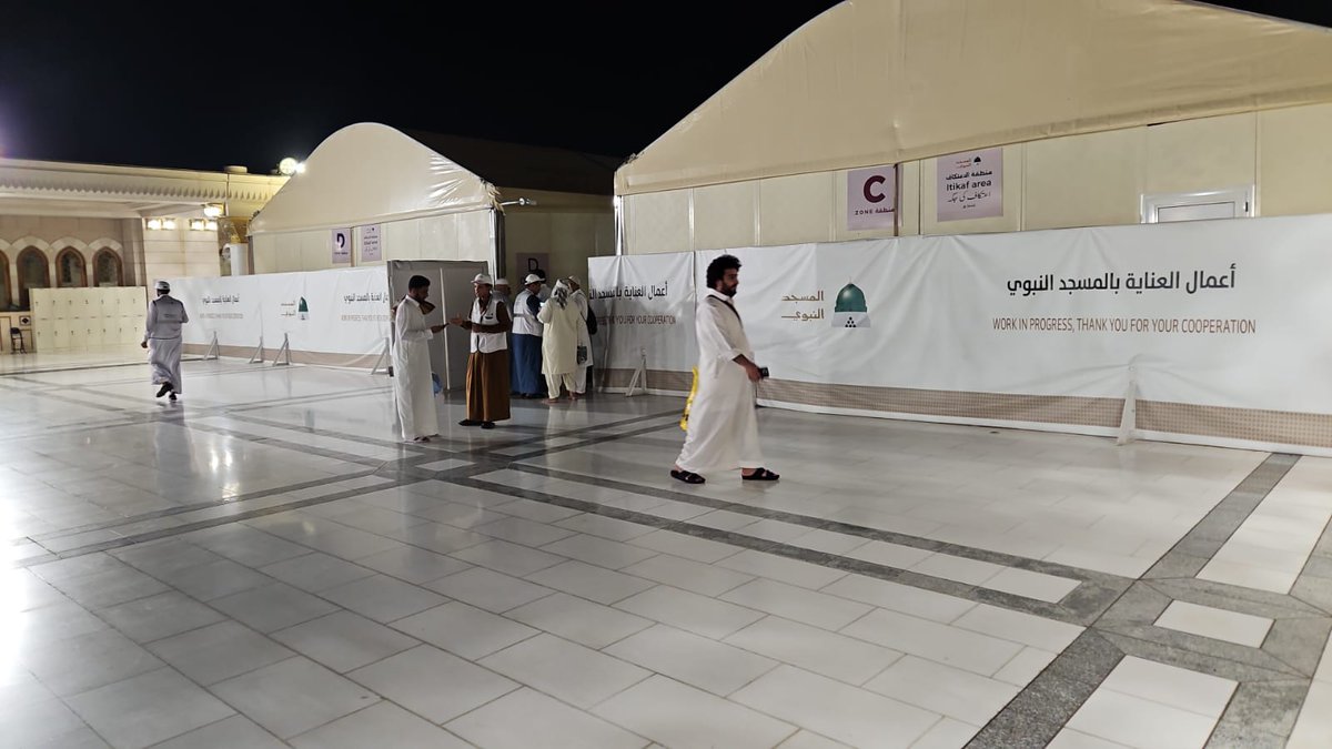 HaramainInfo's tweet photo. Itikaaf Facilities at Masjid An Nabawi https://t.co/sE8zFnXltb