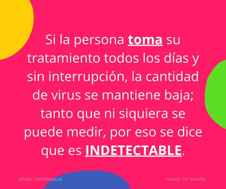 grupodeapoyovih's tweet image. #INDETECTABLE es igual a #INTRANSMISIBLE 
✓ Recuerda...no estás sólo! 🫂 
wa.me/593990600151

@Salud_Ec @Edgarjoselama 
@IESSec @HCAM_IESS 
@AnsSalud @ConcertacionVIH 
@UnaidsLac @UNAIDS 
@opsoms @mmpositivas 
@HivosAmLatina @CorresponsalVIH 
@gnpplus @SaludyVidaEC1