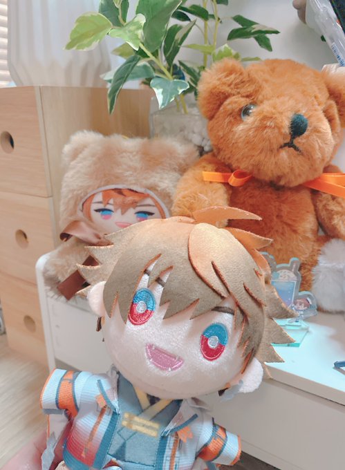 初めてにじぬい買った🌈
北見が来たぜ‼️遊ぼうぜ‼️
かわいい空間だー✨️🧸

 #3SKMぬいが見られるタグ 