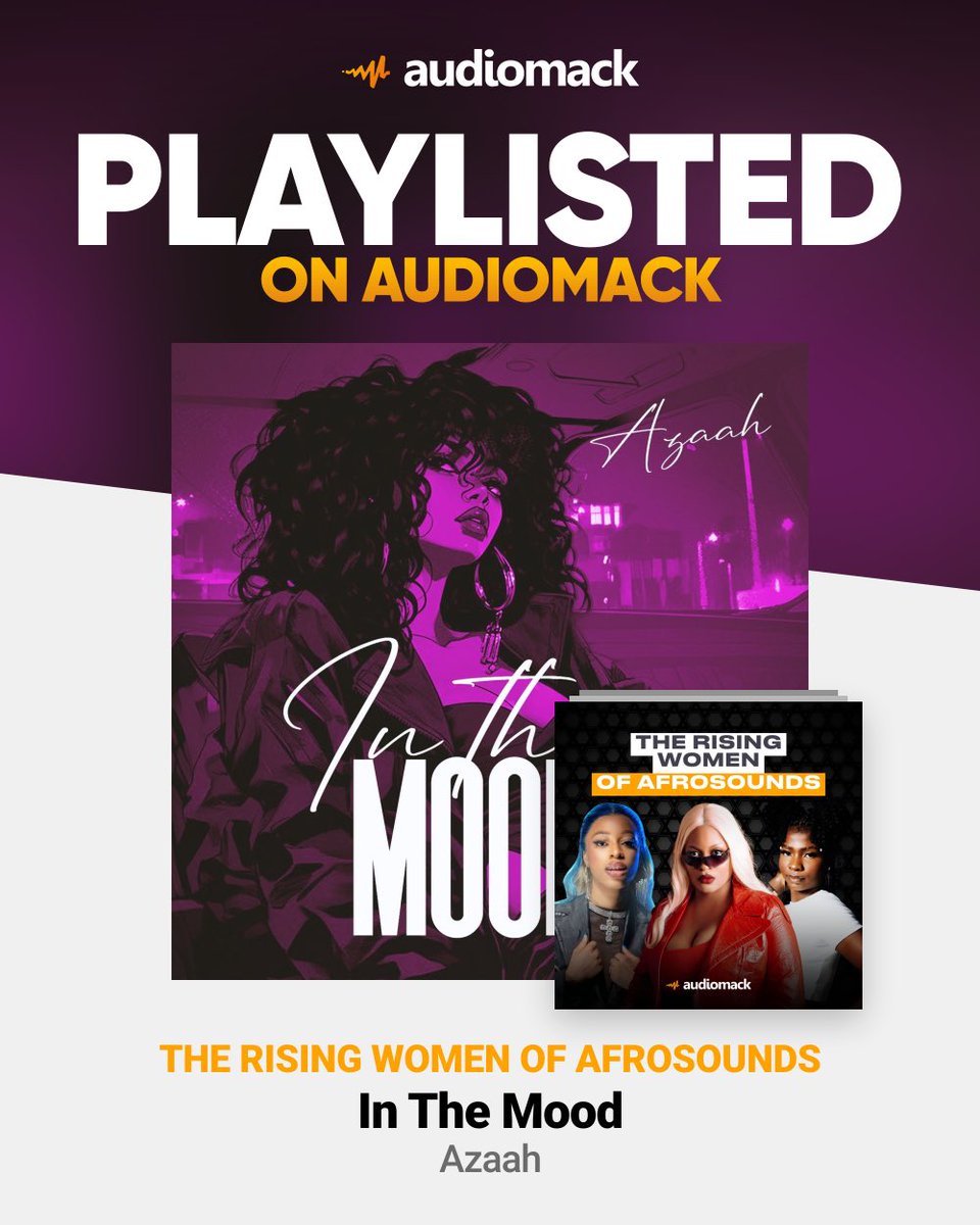 Thank you <a href="/audiomackafrica/">Audiomack Africa</a> for the love. ❤️