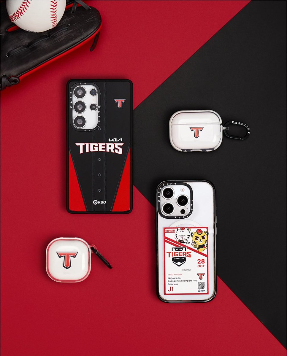 케이스티파이랑 크보 콜라보 귀여운데?