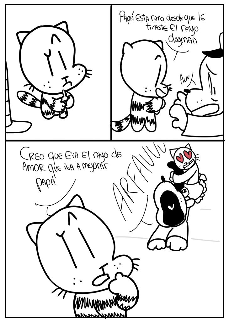 Harupapilla's tweet photo. Rayo de amor (21/?)  
#detey #dogmanxpetey #dogmanpetey #peteyxdogman #peteydogman https://t.co/5bRR4388cX