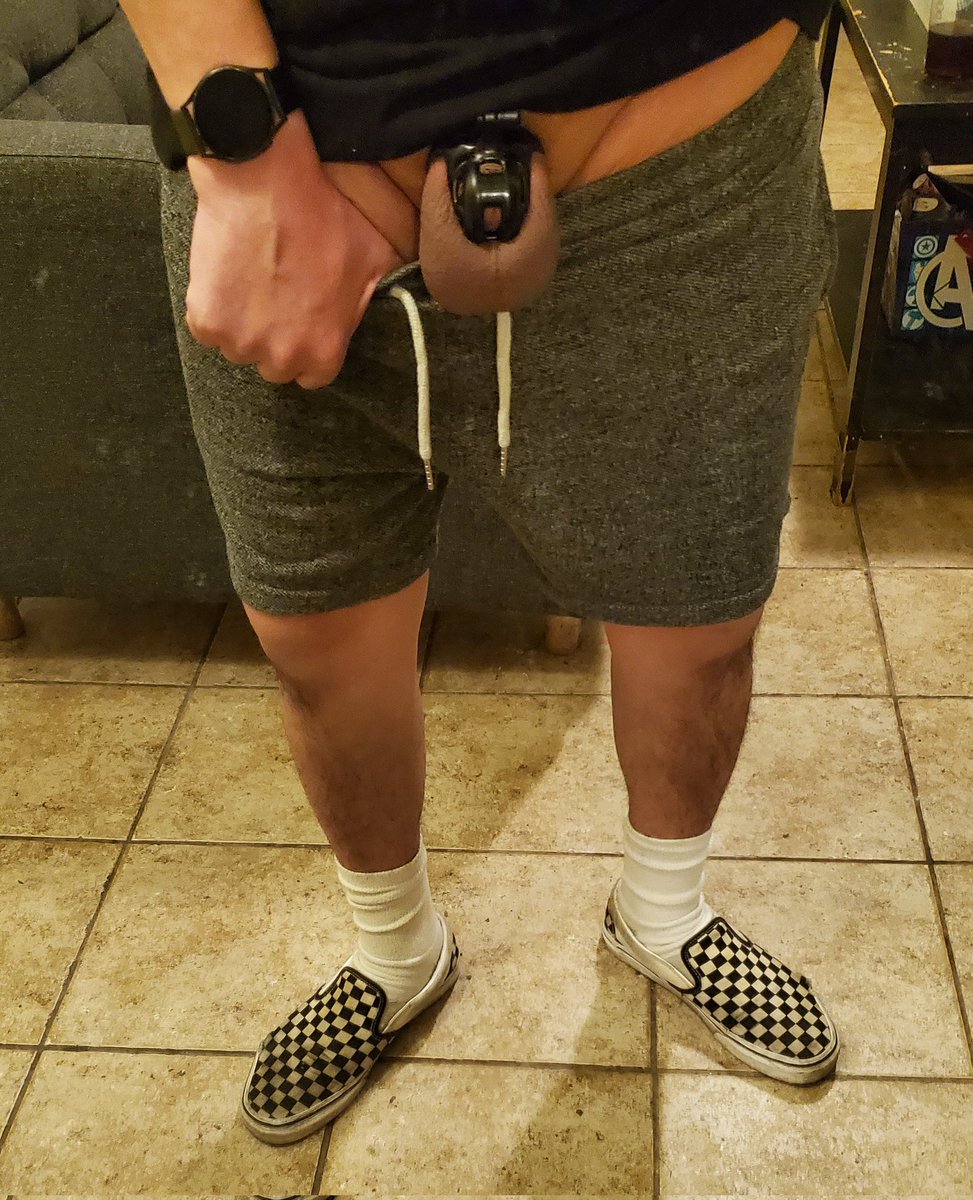 submissivehere's tweet photo. Day #768 of being permalocked! 🔒 I know it's been a minute but we are back! ❤️ 
 #teamlocked #boiwife https://t.co/JhkxwL0pSH