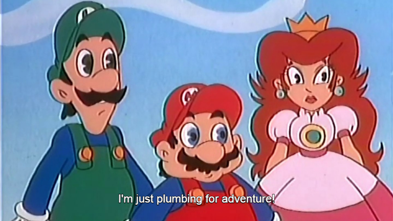 Aderp360's tweet photo. If we have to have a silly catchphrase for Mario can we make it this and not the "wahoo let'sa go!" slop. https://t.co/AC9bp6lLvL