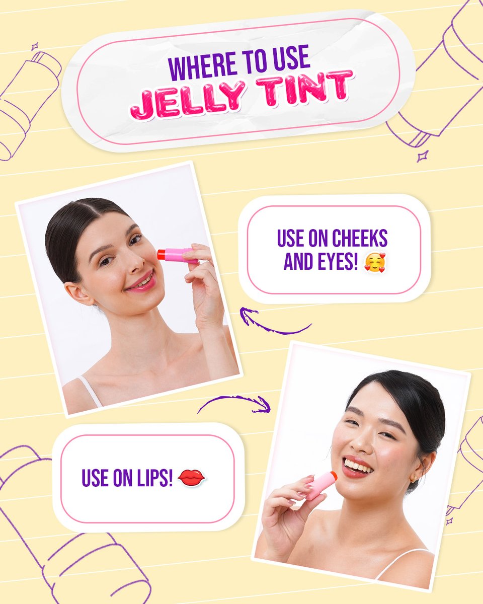 FreshSkinlabPH's tweet photo. One tint, endless possibilities! βΊοΈπ
Whatβs to Love?
π©·All-in-One Tint
Just Dab, Swipe, and Blend it on your Lips, Cheeks, and Eyes π
Shop Kbeautylab at any @watsonsph or @smbeautyph stores nationwide and online ποΈ #SuperFresh #FreshPhilippines #FreshPH #FreshKbeautylab https://t.co/SzUAtwI0Um