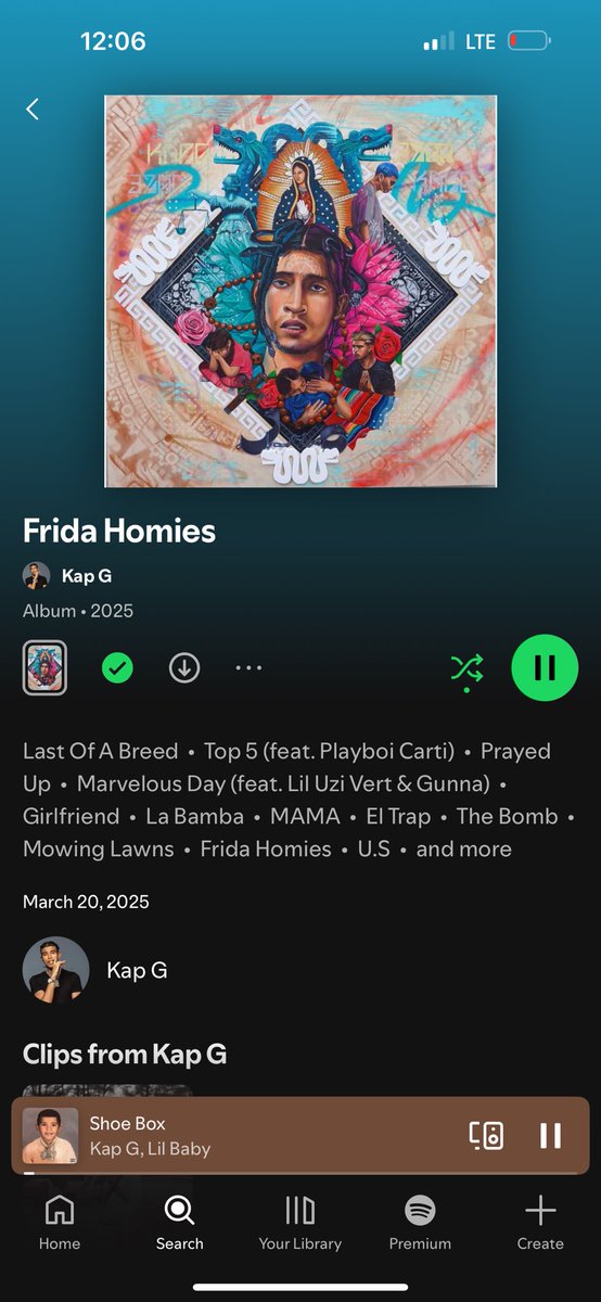 FRIDA HOMIES . 10 SONGS ! OUT NOW ALL PLATFORMS music.apple.com/us/album/frida… #RETWEET