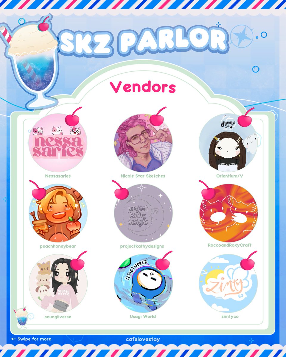 #SKZ7Parlor Vendor Reveal🍒✨