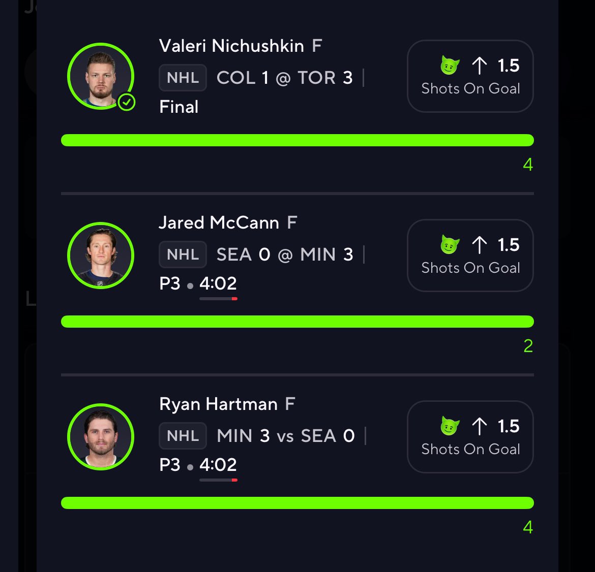 RichJr_23's tweet photo. @itsNellzz Cashed two slips 💰💰💰 Thank you for introducing me to Hockey 🏒  Prize picks offered me a free 3 man and I cashed.  Let’s run it back tomorrow 🙌🏻🙌🏻🙌🏻 https://t.co/bkESOnEs1Y