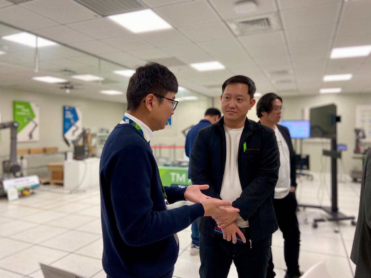 techmanrobot's tweet image. Thank you Vision Thai for gathering this guest group.
We look forward to having you as partners in our automation journey 🤝
#TM #tmrobot #techmanrobot #AI #TMAICOBOT #Thai