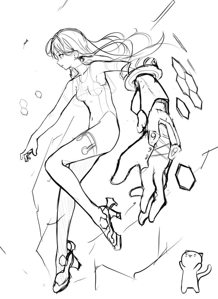 なんかねぇ
陰影描き込んでるときが一番幸せなんだ 