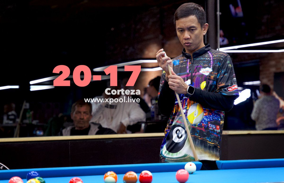 xpoolsports's tweet image. Lee Van is fighting hard to maintain his 3 game lead coming down the stretch! xpool.live 

#onepocket #billiards