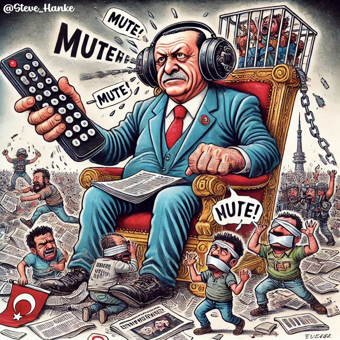 #TurkeyWatch🇹🇷:

PRES. ERDOGAN = OPPOSITION ON MUTE.